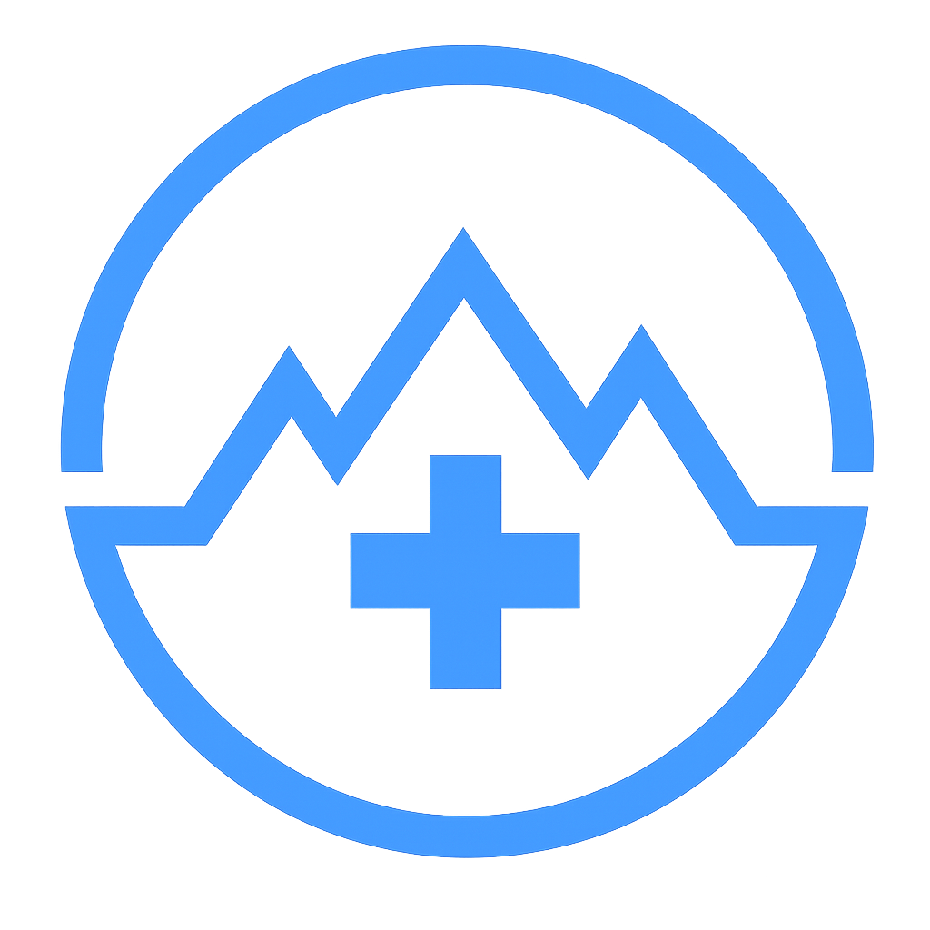 SMART HMS EMR System, healthcare information management, and health insurance logo